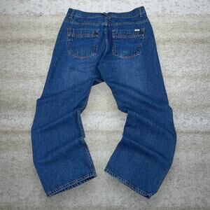 Vintage Y2K Cassini Jeans 34x30 Relaxed Fit Dark Wash Denim